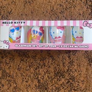 Hello kitty shot glasses